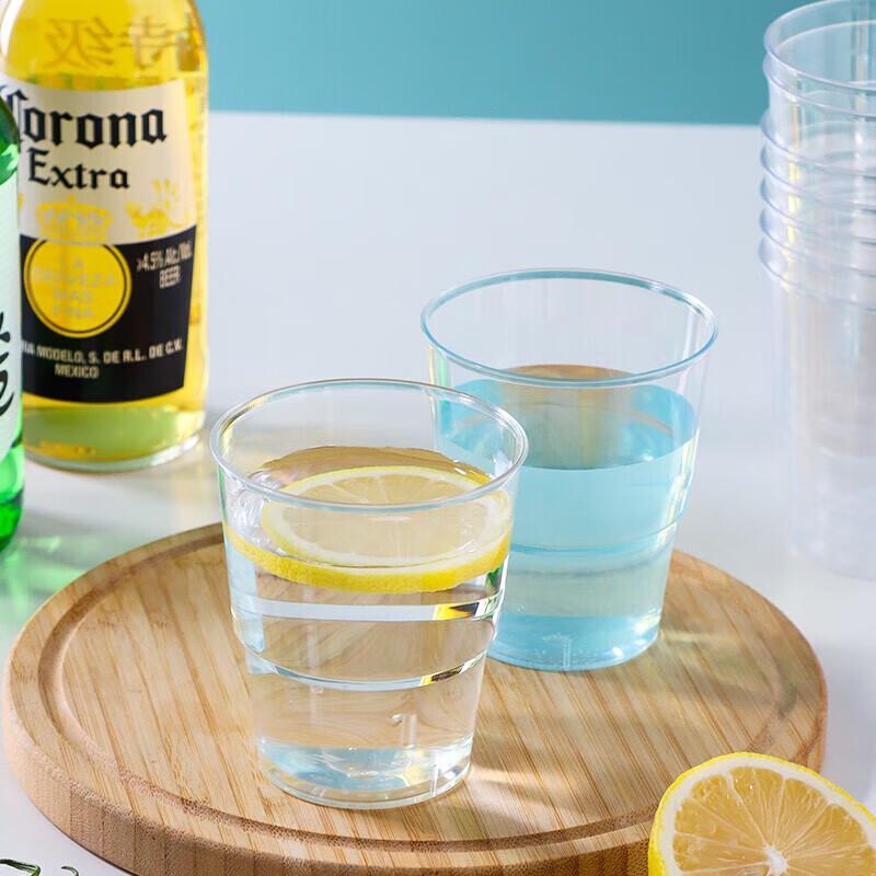 Jinwuyuan 240ML Disposable Hard Plastic Cups