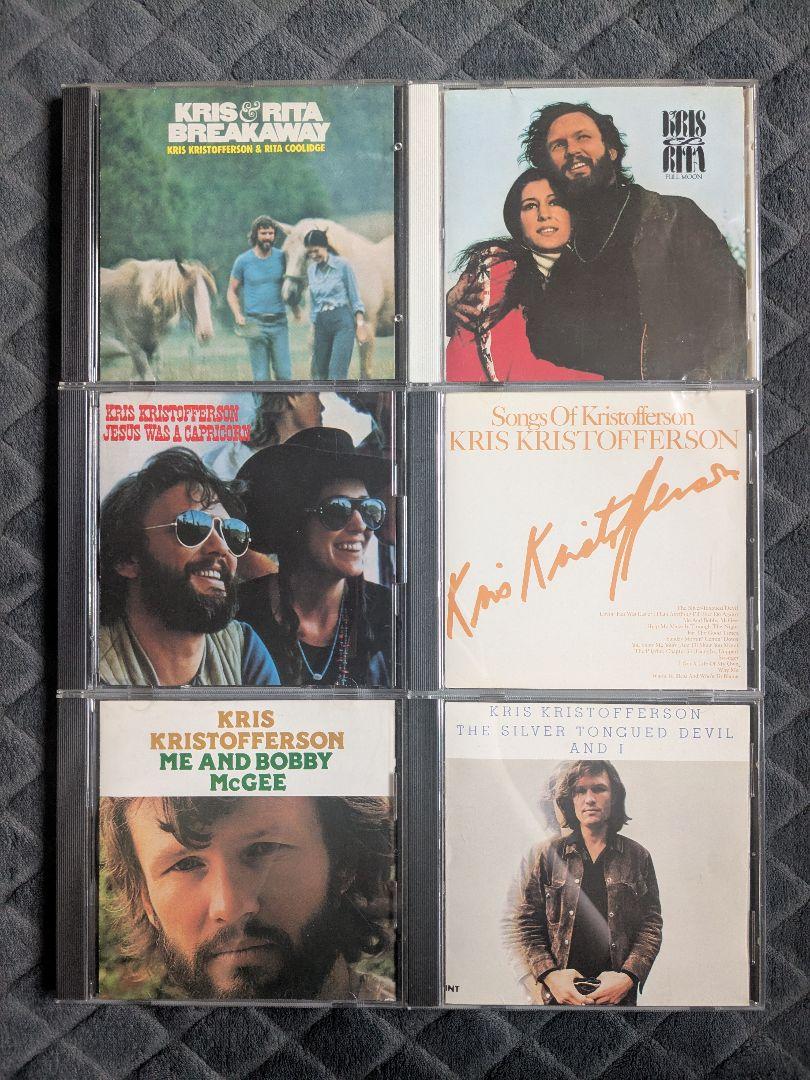 

[USED] Kris Kristofferson Chris & Rita 6 CD set