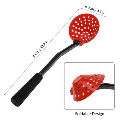 Kit completo di canna da pesca sul ghiaccio Doorslay con mulinello, paletta per ghiaccio e borsa per il trasporto, esche e ganci