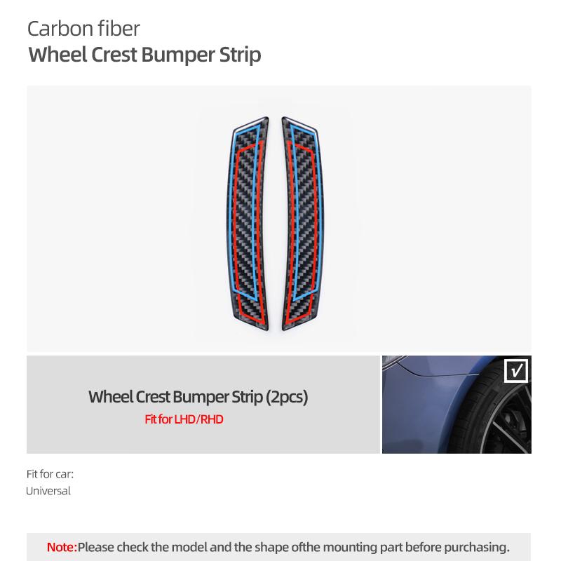 For BMW E90 E60 F10 F30 F20 G30 E92 G20 E91 F11 F31 E61 F36 X1 X3 X5 Carbon Fiber 4pcs Car Door Anti-Collision Protector Sticker