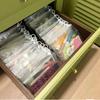 10pcs-translucent Storage Bag-daily Necessities for Stationery, Cosmetics, Travel and More Durable Waterproof Zipper Bags