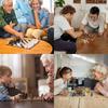 32 Teile Internationales Wortschachspiel Zartes Schachspiel König Schwarz Weiß Schach Eltern-Kind-Spiel