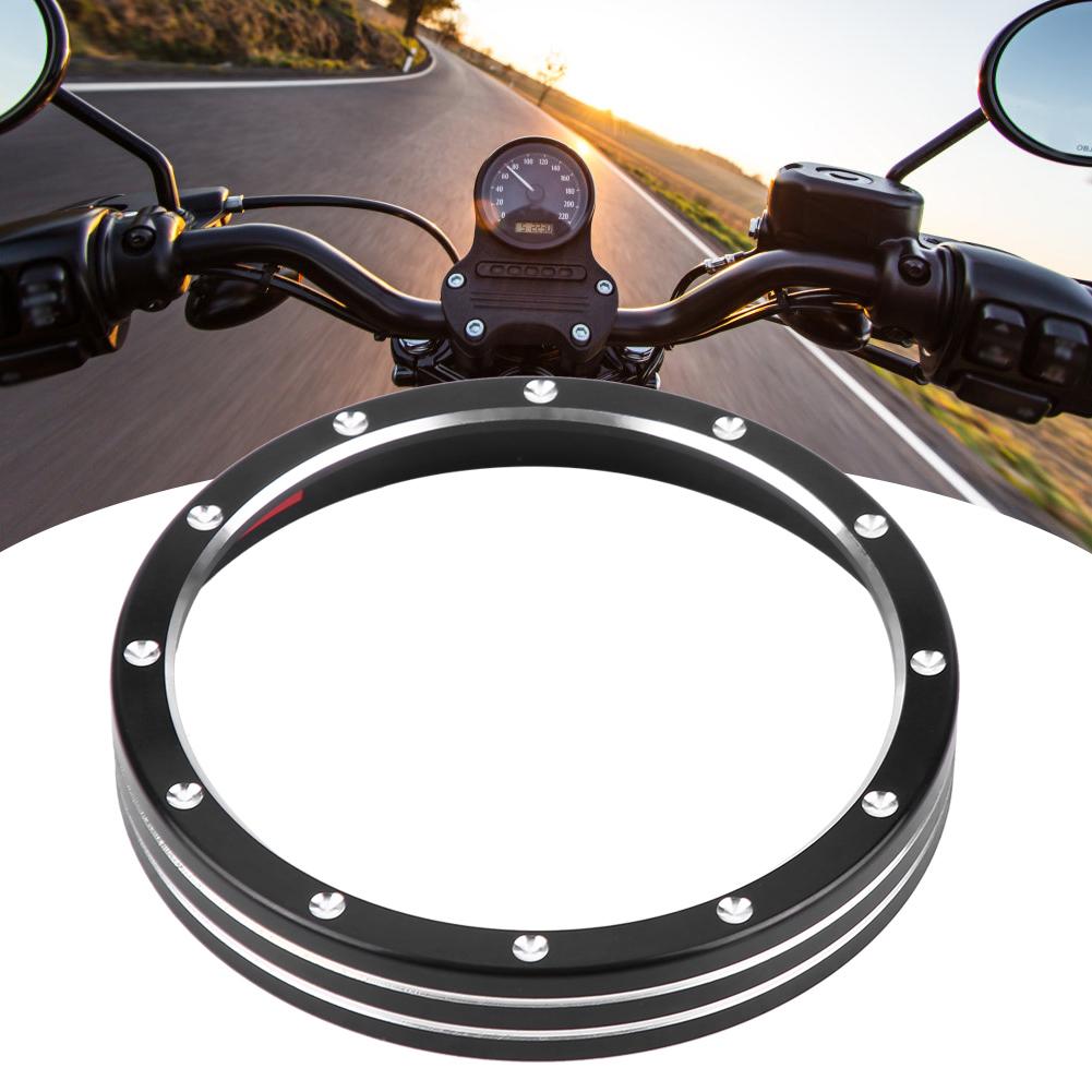 Motorcycle Speedometer Trim Ring Cover for 883 1200 Dyna Street Bob Low Rider Type A