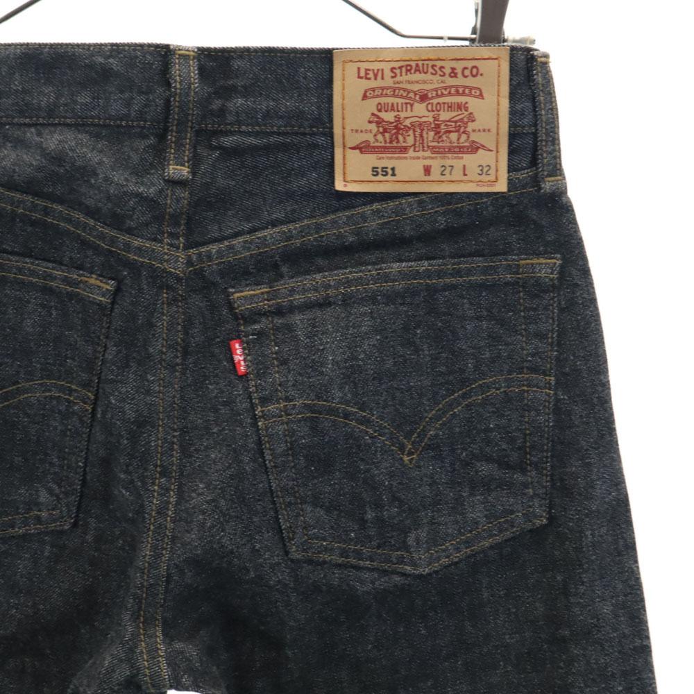 Levi's 90s 551 Made In Japan Denim Pants W27 Black Jeans Men's Used