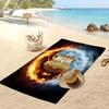 Everton Football Print Beach Towel, Large Soft Quick Dry Towel for Beach Camping Swimming