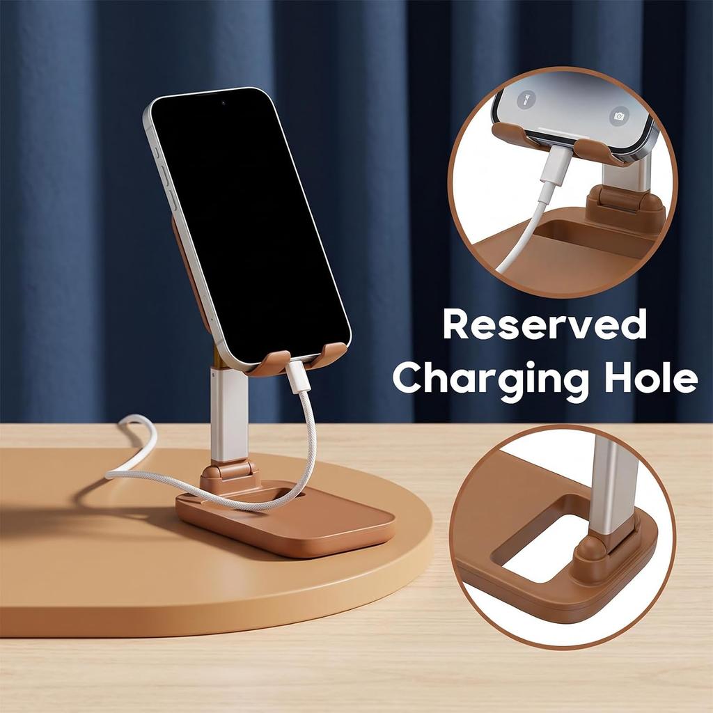 Phone Stands, Little Jesus Statue Adjustable Height and Angle Porta Celular para Cell Base, Sostenedor de Soporte