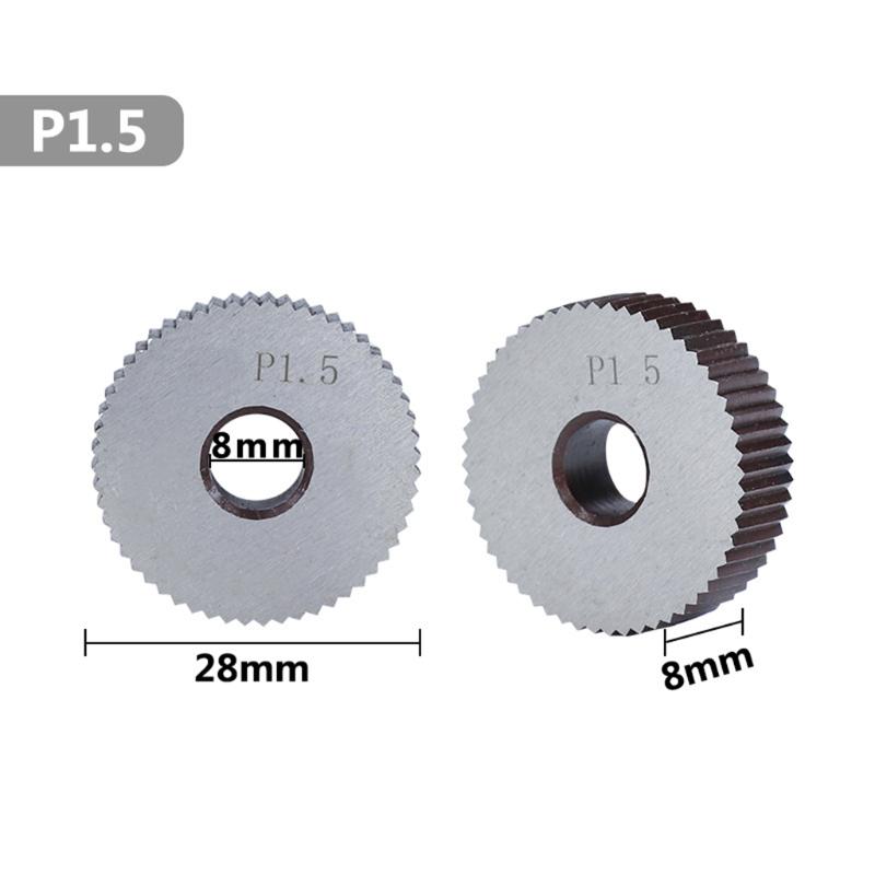Reticulated Knurling Tool H.H.S Traight Line 0.8mm to 2.0mm High Abrasion Resistance Stainless Steel Industry Accessory