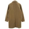 EDIFICE Stainless collar coat L Khaki Brown Men's Used