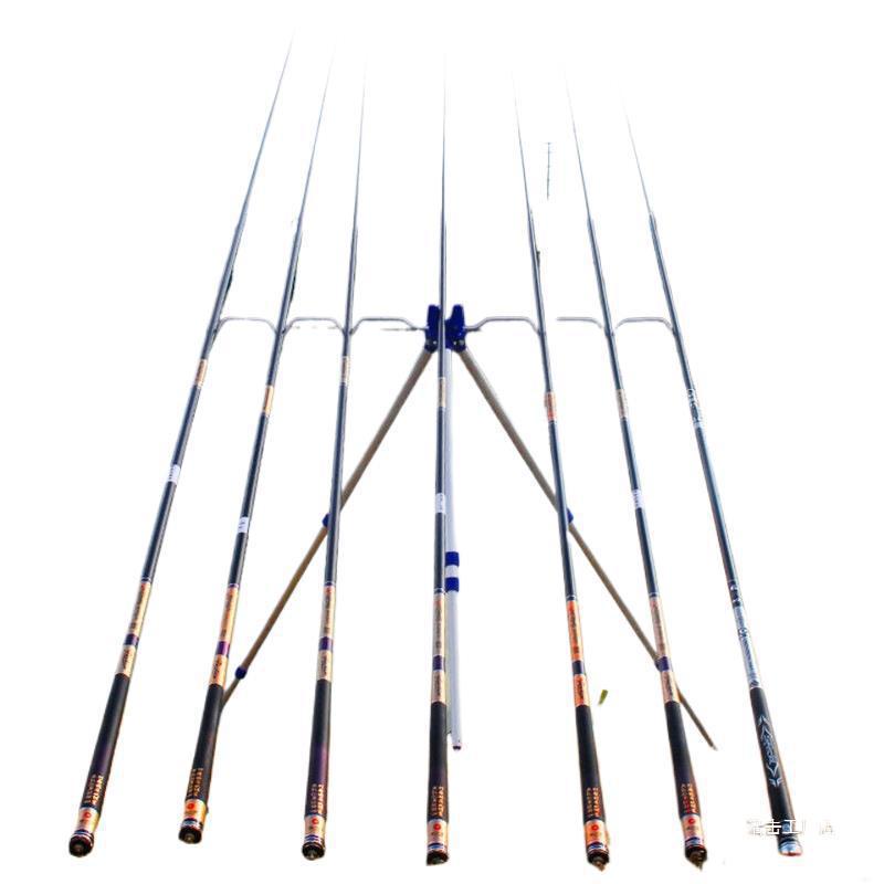 Telescopic Aluminum Surf Rod Holder Tripod for Ground Casting and Raft Fishing