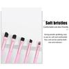 Cosmetic Brushes Eye Shadow Brush 5PCS Travel Portable Mini Eye Makeup Brushes Set Smudge Eyeshadow Eyeliner Eyebrow Brush Lip