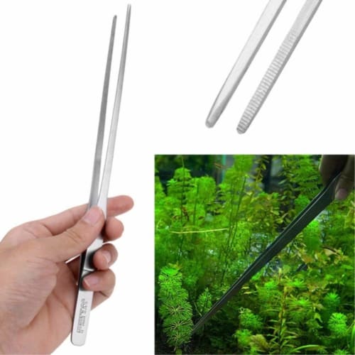 FEITA Extra Long 15 Inch/380mm Stainless Steel Tweezers, Mega Reptile Feeding Tweezers