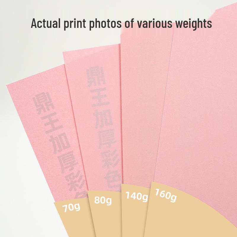Carta Rosa per Copia e Stampa: Formati A3, A4, A5, B5, 70g/80g, Ispessito, Opzioni Colorate Rosse