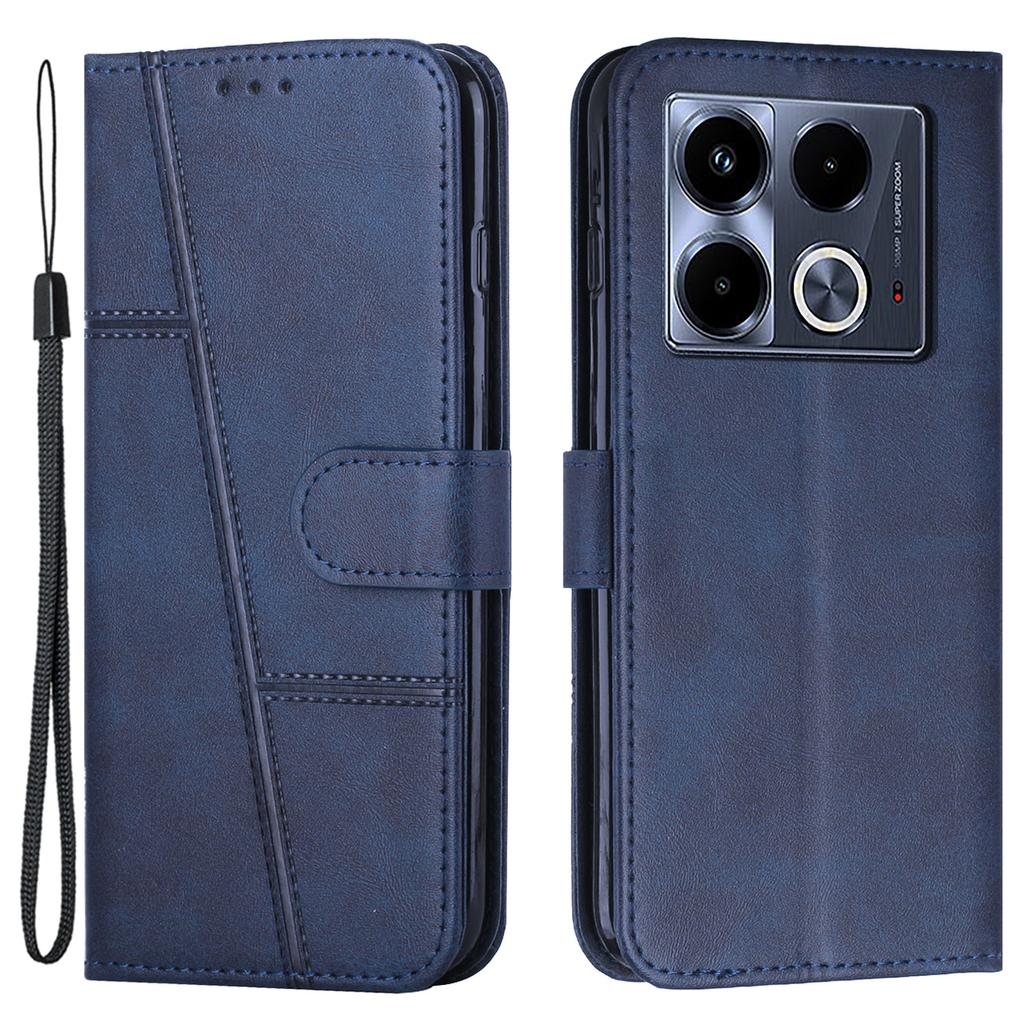 Für Infinix Note 40 5G Hülle Brieftasche PU Leder Handy Ständer Abdeckung