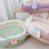 Kleiner Puppen-Zwinger Herbst Winter Dick Warm Haustier Sofa Als Bären-Hundebett Kleiner Hund Haustier Katze Zwinger Kissen