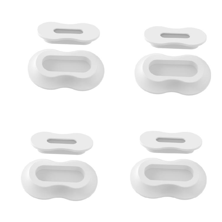 Remote Control Organizers Magnetic Silicone Sticker Easy Installation Silicone Texture Suitable for Various Gadgets