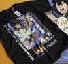 Asta Yuno T-shirt Black Clover Shirt Anime Manga Graphic Tee All Size  146