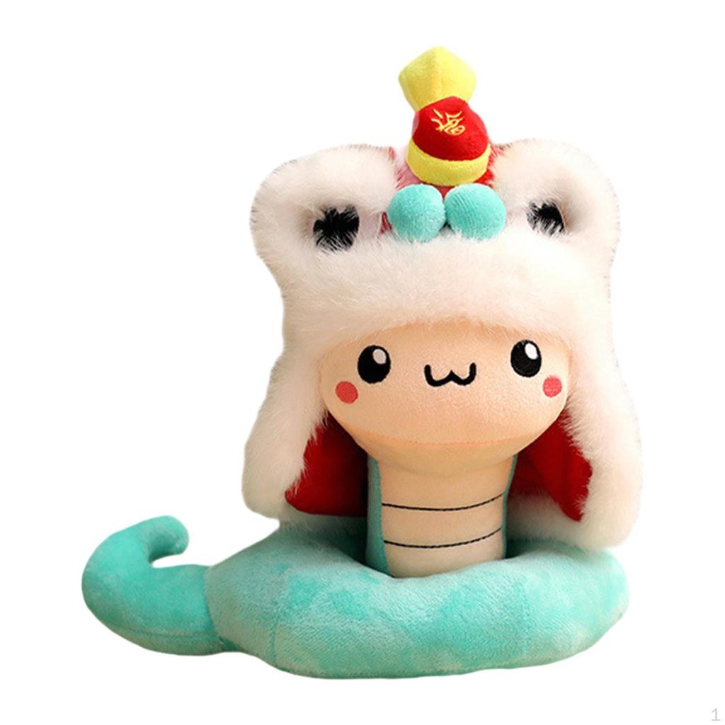 Chinesische Jahresfeier Plüschschlange Stofftier Spielzeug für Kinderzimmer-Accessoire