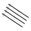 4Pcs Tent Stake Camping Peg Aluminium Alloy High Strength Spike Set Kit for Outdoor