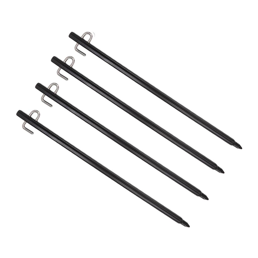 4Pcs Tent Stake Camping Peg Aluminium Alloy High Strength Spike Set Kit for Outdoor