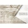 1roll Retro Nostalgia 3D Vertical Stripes Simulation Wood Grain Wood Panel PVC Wall Stickers, Wall Decoration Kitchen Living Room Wallpaper Stickers