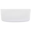 Lavabo - VIDAXL - 36x14 cm - Céramique - Blanc - Design de diamant