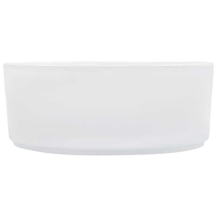 Lavabo - VIDAXL - 36x14 cm - Céramique - Blanc - Design de diamant