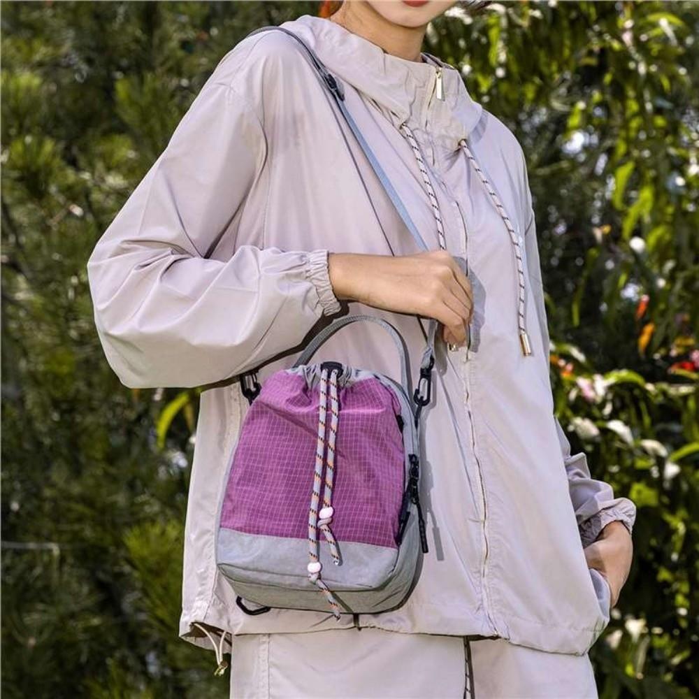 Waterproof Mobile Phone Bag Lightweight Drawstring Shoulder Bag Water Bottle Carrier Bag  Hiking