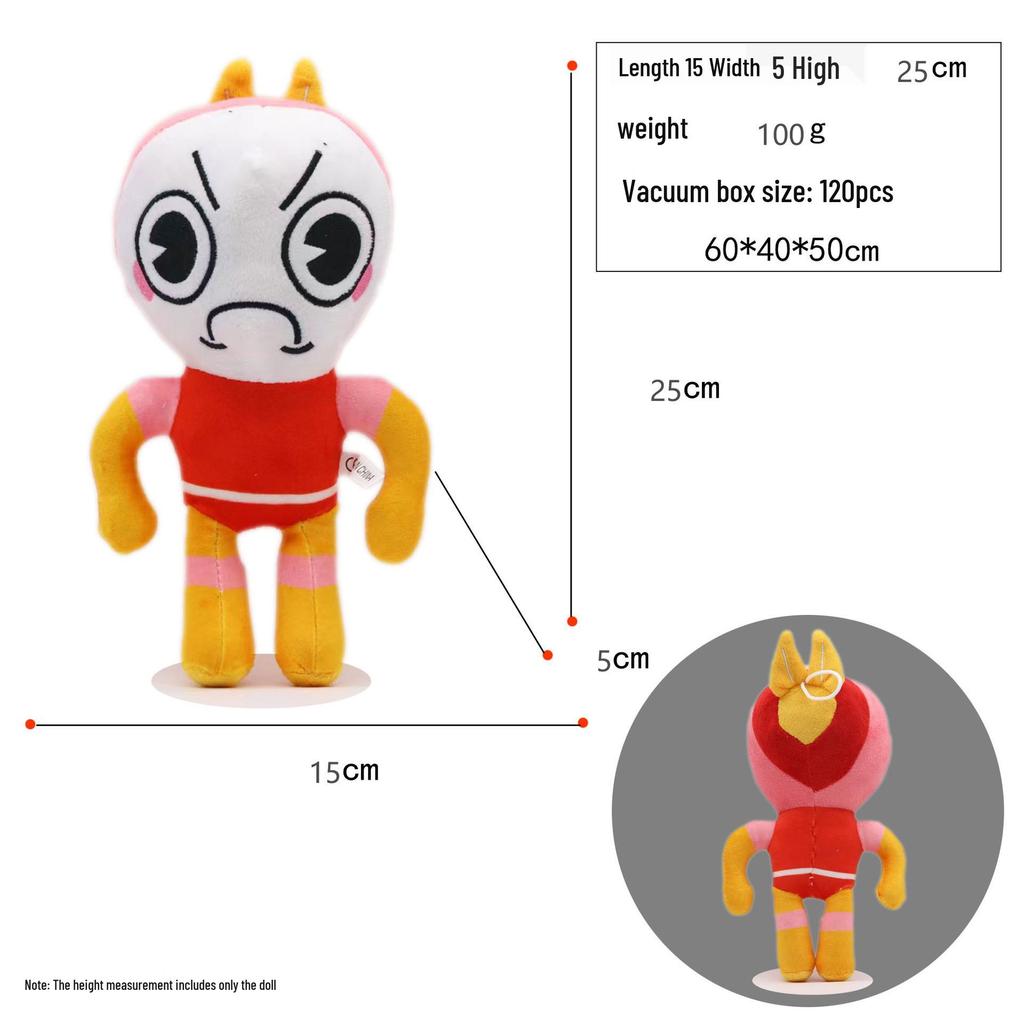 Dandy's World Plush Toy Doll - Cartoon Game Peripheral