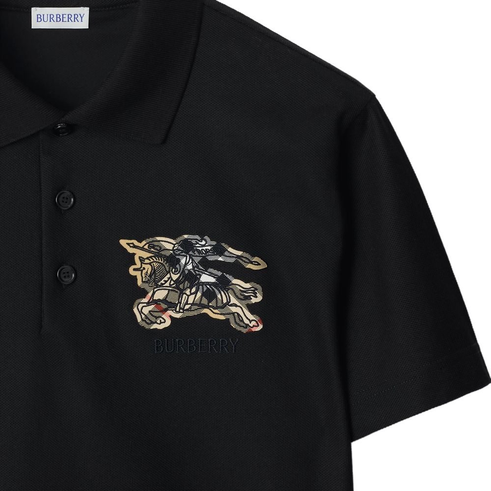 Burberry Equestrian Knight Design polo shirt 81161201