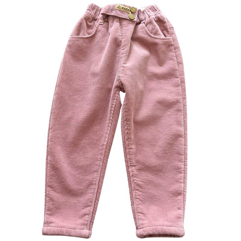 Harem Pants Corduroy Children Outfits Tracksuit Winter Cotton Trousers Kids Outwear Pants Boys Girls Casual Warm Loose Pants