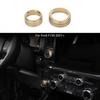 Car Four Wheel Drive 4WD / Trailer Switch Knob Trim Ring For Ford F150 +Gold