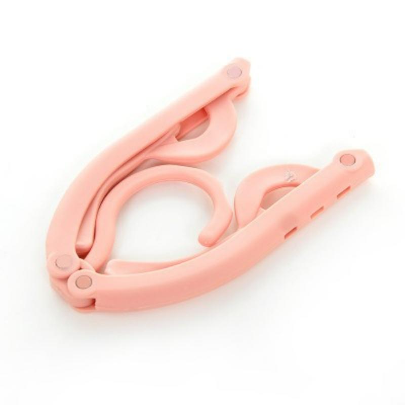 Portable Foldable Travel Clothes Hanger - Space-Saving Plastic Hanger Suitable For Luggage Closet Organization And Travel Essential 489₽