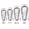 Yunpo Outdoor Safety Spring Snap Hooks