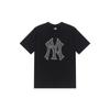 New MLB Old Flower T Shirts Unisex Black 3ATSM2023-50BKS