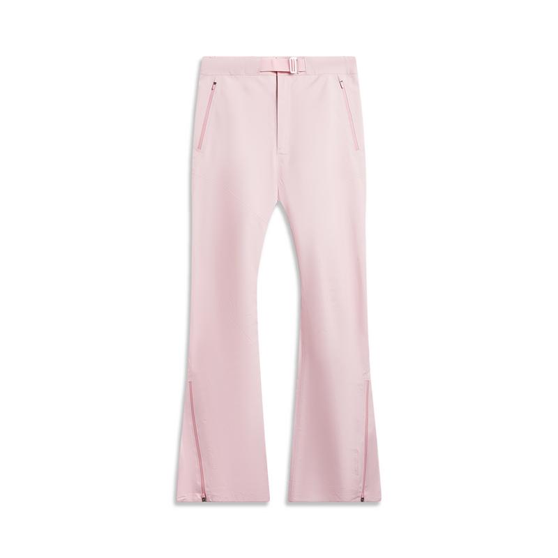 Li Ning Outdoor CF Tracing Frock Trousers Women s Cardamom Powder ACKW002-1 L