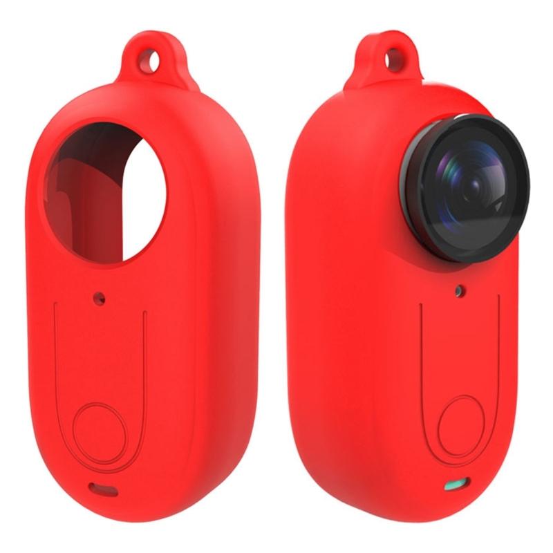 Protective Cover Sleeve Shock-proof Silicone Lens Case Washable & Water-proof Casing Skin for 360 GO 3 Action Camera