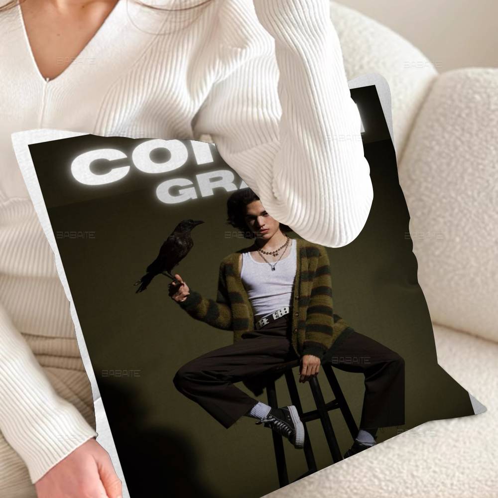 Singer C-Conan Gray Personalized Picture Text Home Decorative Pillows Household Gifts 45X45Cm