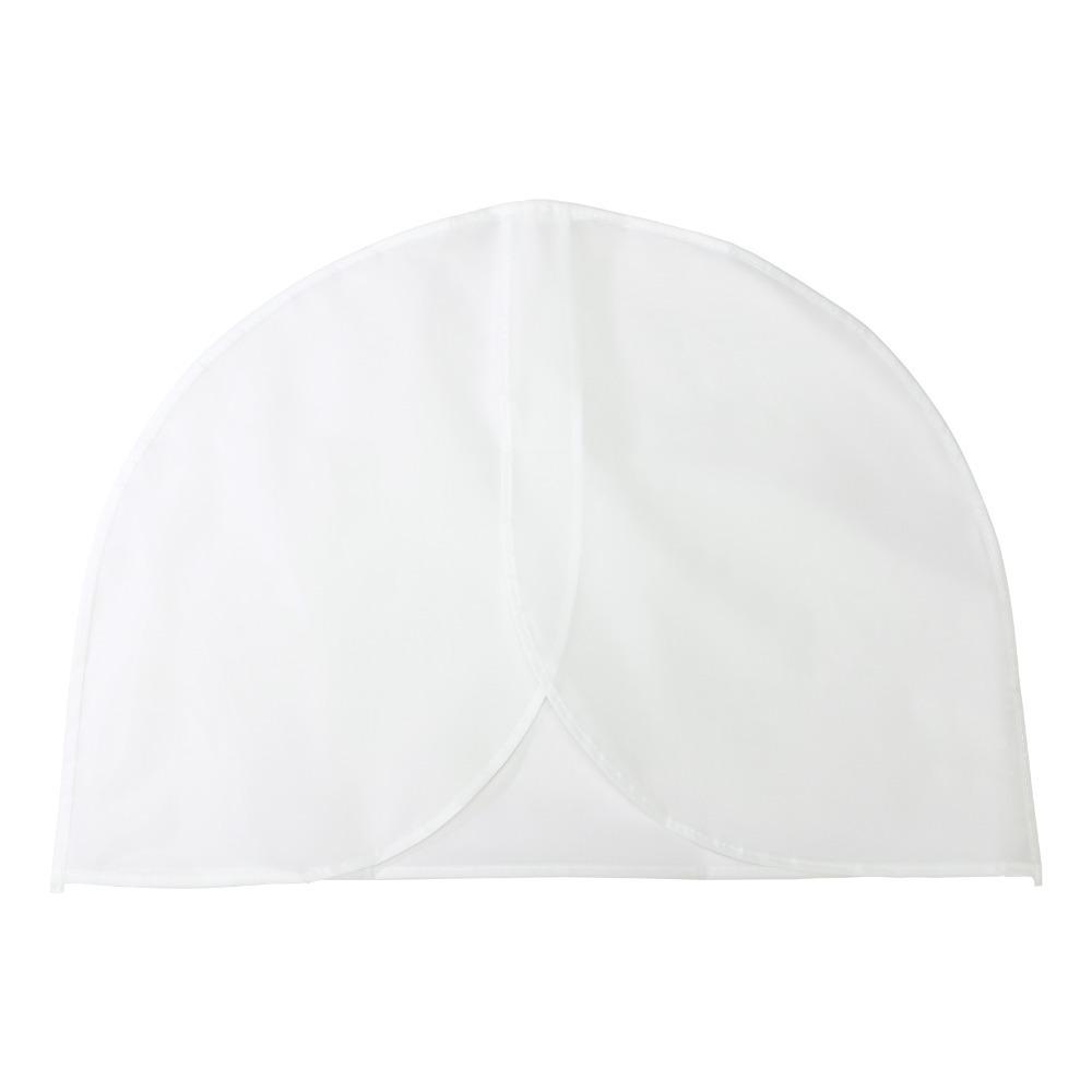 

Reusable Transparent Garment Dust Cover Simple Hanging Wardrobe Organizer Half-length Dust-proof Clothes Protector Wardrobe