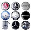 56/60/63/65/68MM Car Styling Wheel Center Caps Hub Cover Decor Stickers For Mercedes Benz AMG W203 W206 W220 W205 W212 W210 W108