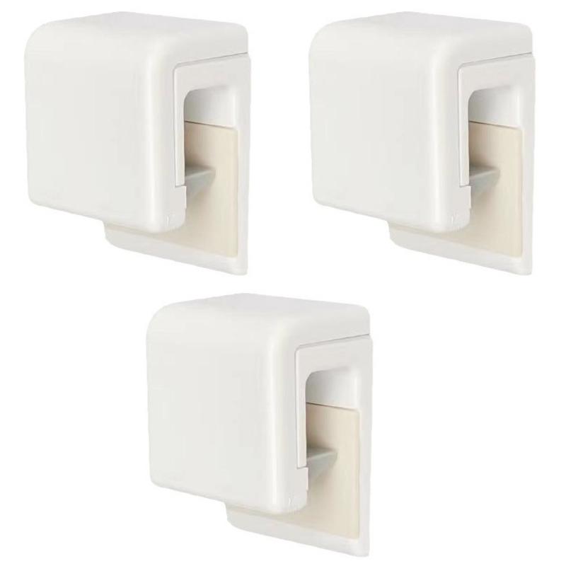 

Wall Mounted Toothpaste Squeezer Holder No Drill Adhesive for Bathroom Shower Organizer Facial Cleanser Dispenser Waterproof