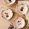 Ru Han Cartoon Ceramic Salad Bowl