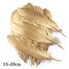 Natural Gold Goose Feathers 50Pcs For Boho Wedding Decor Dream Catcher Diy Craft Supplies Premium Plumas Decorativas