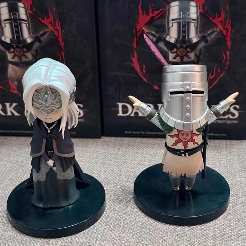 HEISS Q-Version Dark Souls Anime Actionfigur Solaire Artorias Ornstein Feuerhüterin Puppe Anime Figur Modell Spielzeug für Jungen Geschenke