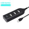 Zubehör Computerzubehör USB-Hub 4 Port USB 2.0 Hub Mehrfach-Expander Netzteil