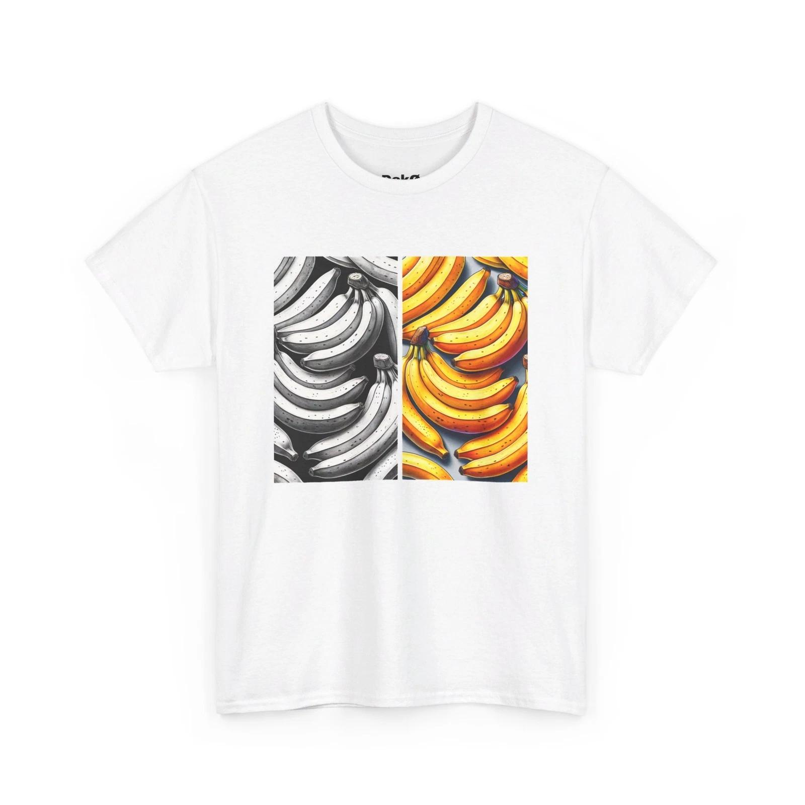 Unisex Adult T Shirt Banana Fruit Street Art Contrasting Designer Unique Retro 3XL
