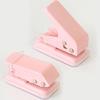 Plastic Hole Puncher For Multi Page Documents Smooth Punching Mechanism Travel Friendly Design Ideal Study Office Tool