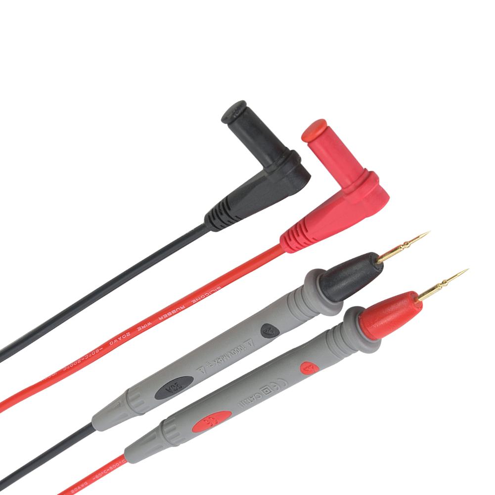 2Pcs PT1006 Digital Multimeter Needle Tip Probe Pen Test   20A 109cm