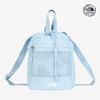 Mini Mesh Bucket Bag White Label Baby Blue Nn2ps10m
