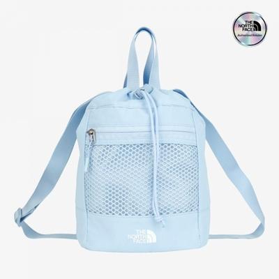 Mini Mesh Bucket Bag White Label Baby Blue Nn2ps10m
