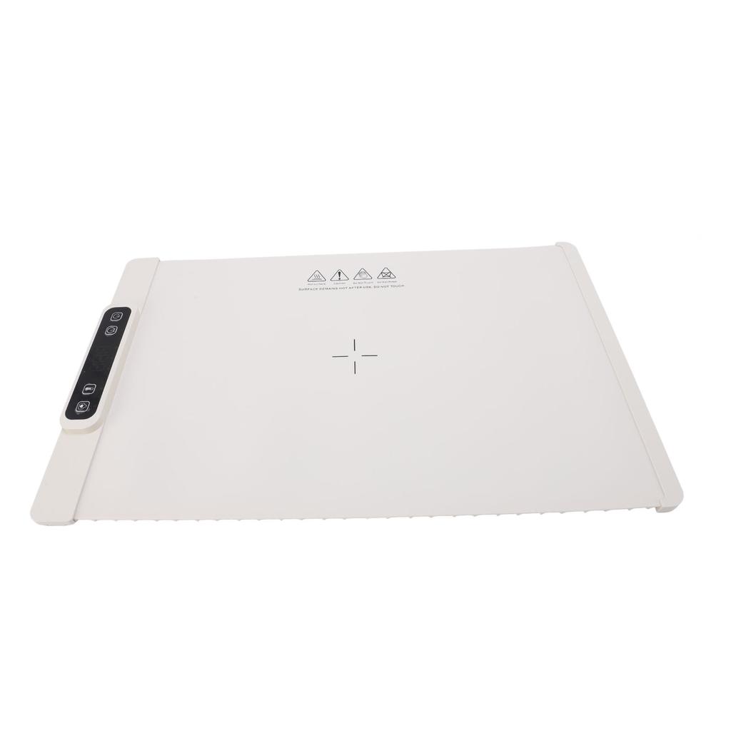 Elektrische Warmhalteplatte Vollflächenheizung Aufrollbar Tragbar Silikon 3 Temperatureinstellungen Vielseitiger Speisenwärmer 60